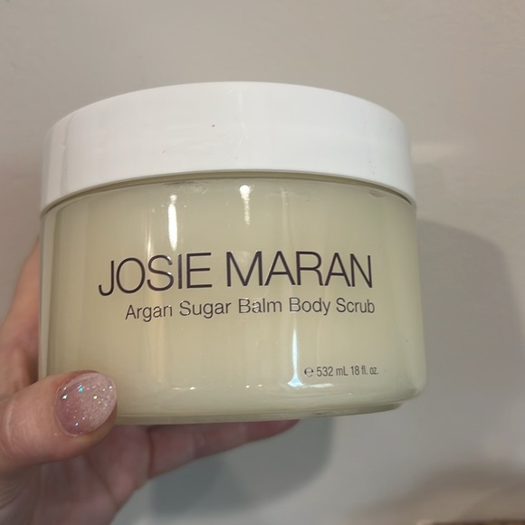 Josie Marian Argan Sugar Balm Body Scrub Vanilla Triple Cream - Picture 5 of 5